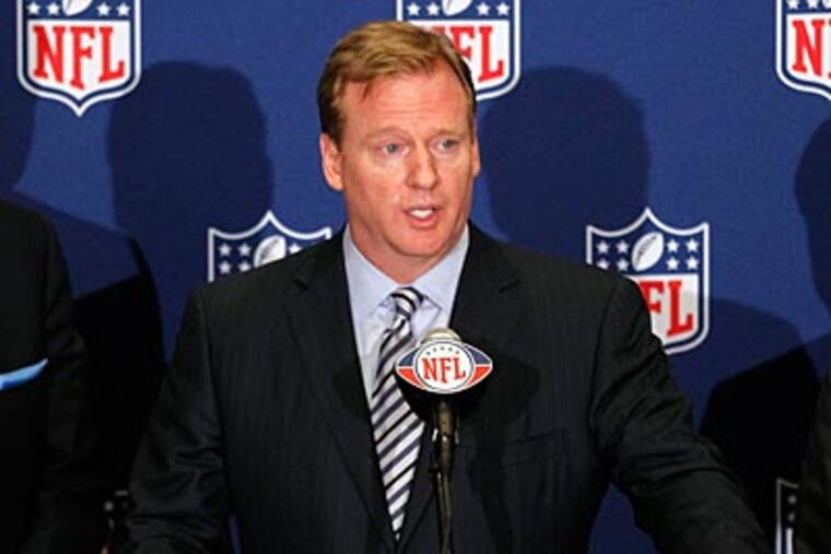 NFL commissioner Roger Goodell announced that the Hall of Fame Game has been canceled. (John Bazemore/AP)