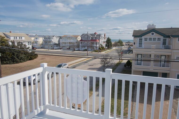 A view from the porch of a home in Ocean City. A new tax on short-term rentals in New Jersey is worrying Jersey Shore homeowners who do not use real estate brokers to facilitate summer rentals.