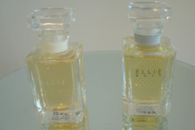 Jessica Dunne's perfumes Ellie and Ellie Nuit at the Chicago boutique June Blaker. It's available at Henri Bendel as well.