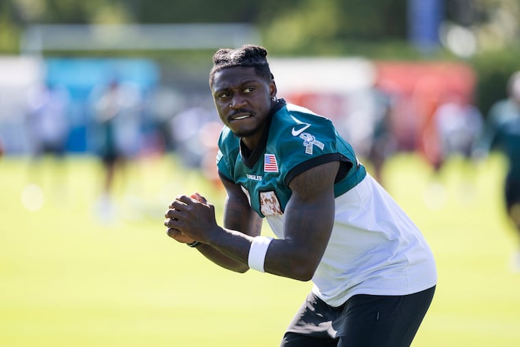 Are A.J. Brown's off-field antics an issue? Not to the Eagles.