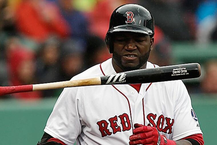 David Ortiz said he had a simple message for Ryan Howard on Monday. (Winslow Townson/AP)