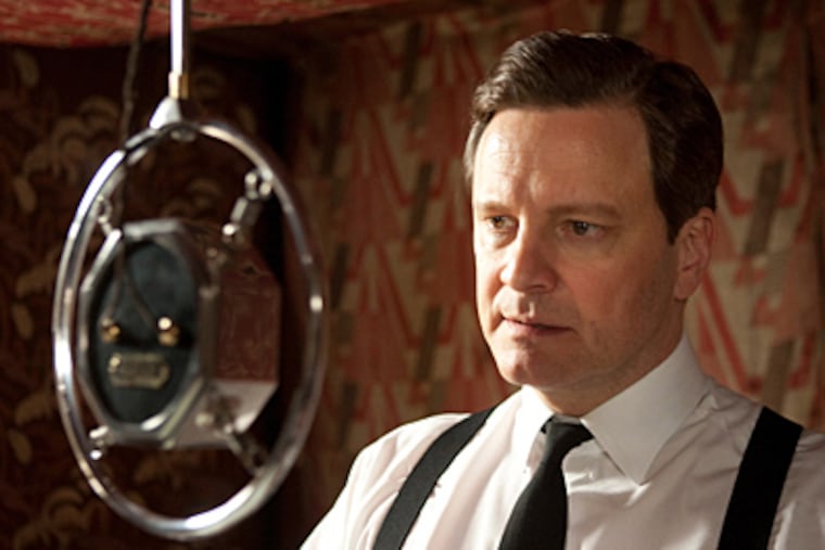 Colin Firth as King George IV in the Oscar-nominated "The King's Speech," a rare favorable film portrayal of a stutterer. (The Weinstein Co.)