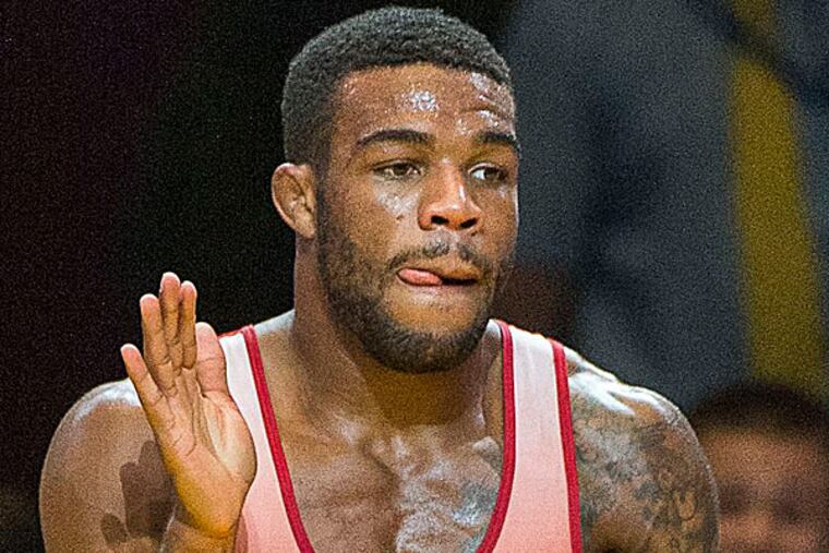 Jordan Burroughs. (Tibor Illyes/AP)