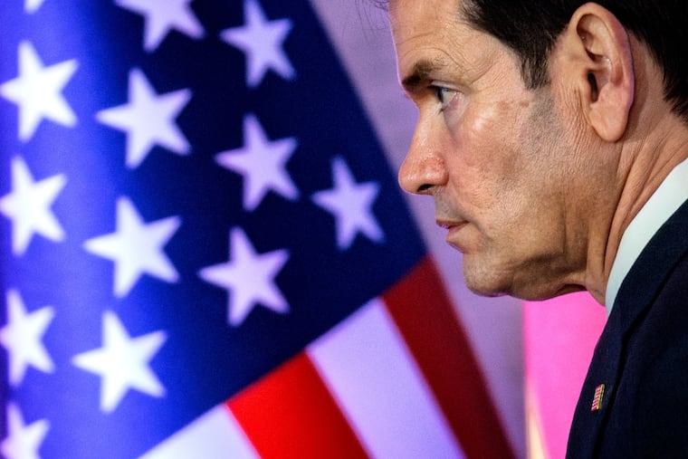 Secretary of State Marco Rubio attends the Association of Southeast Asian Nations Regional Forum in Pasay, Metro Manila, Philippines on Thursday.