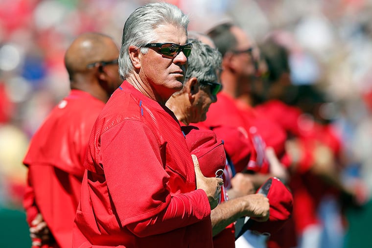 Phillies manager Pete Mackanin.