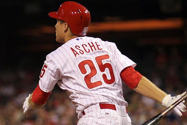 Phillies third baseman Cody Asche. (David Maialetti/Staff Photographer)