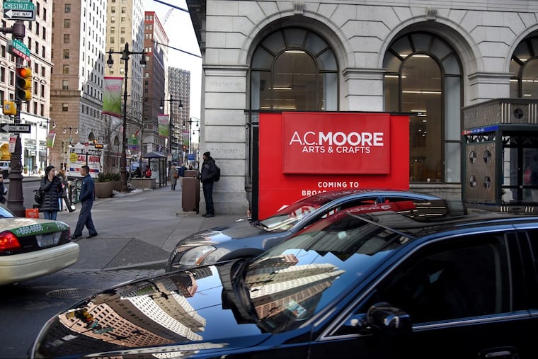 One of the most coveted properties in downtown Center City – the Land Title Building at the corner of Broad and Chestnut Streets – became home to A.C. Moore’s first urban store and 27,000 square foot flagship in April 2017.