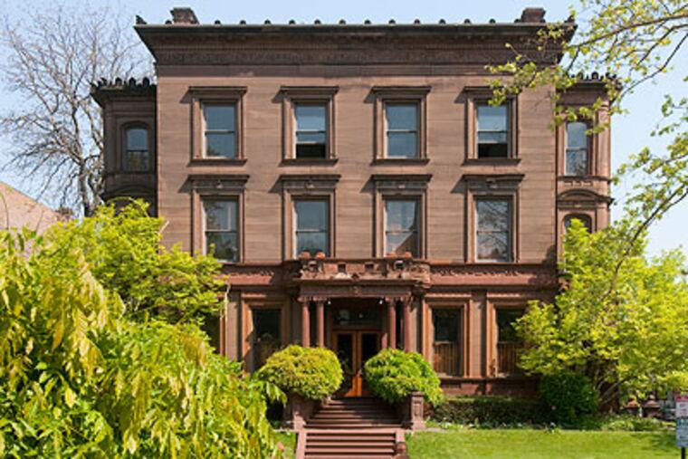 The Bergdoll Mansion, in the Spring Garden neighborhood, was built by railroad magnate and Pennsylvania Treasury Secretary James Kemble in 1890. (Akira Suwa / Staff Photographer)