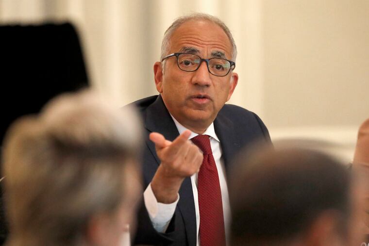 Former U.S. Soccer Federation president Carlos Cordeiro at a board meeting in December 2019.