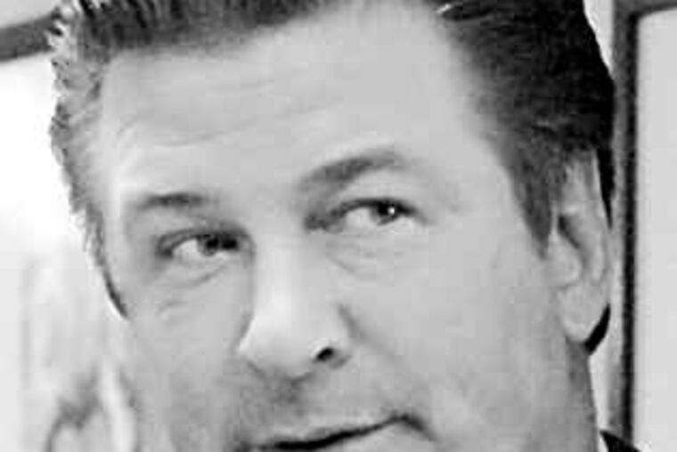 Alec Baldwin, star of the TV series 30 Rock.