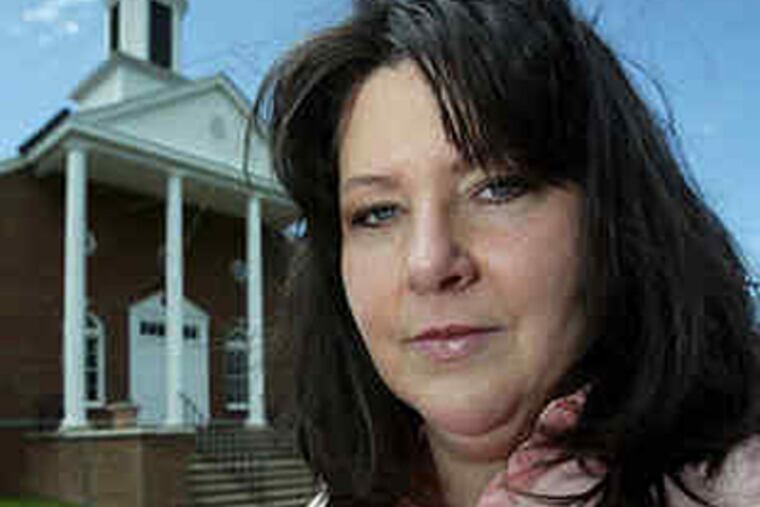 Donna Kay Busch says the Marple Newtown district violated her son's rights, and hers.