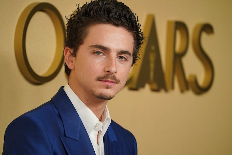 Timothee Chalamet arrives at the 98th Academy Awards Oscar nominees luncheon, Feb. 10, 2026, at the Beverly Hilton Hotel in Beverly Hills, Calif.