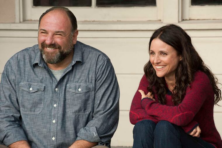 James Gandolfini and Julia Louis-Dreyfus star in "Enough Said."