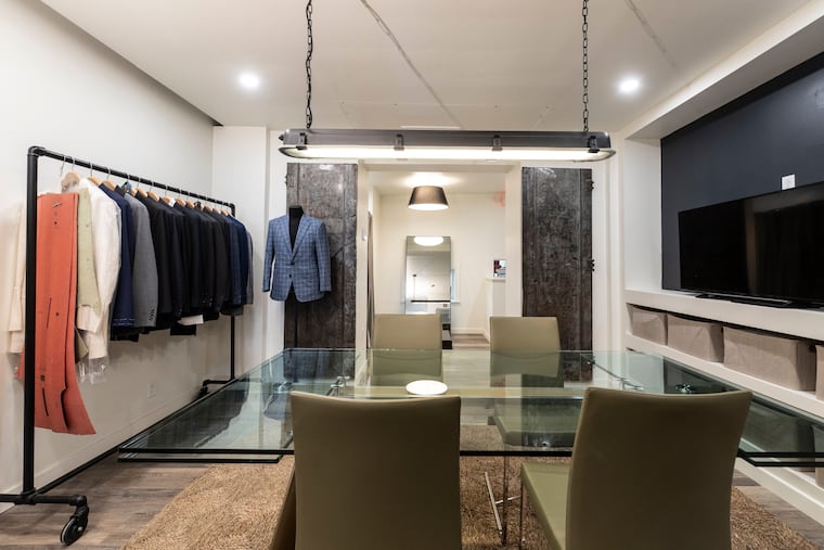 Interior of Wayne Edwards Workshop, located at 1724 Sansom Street