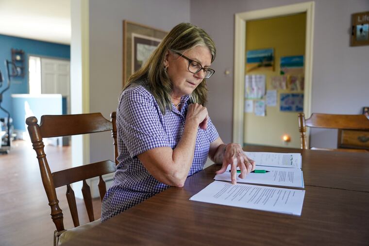 Cheryl Carmel at her home in Pottstown. Carmel was the foreperson of the Montgomery County jury that convicted Bill Cosby in 2018. She is now turning her experience into activism, pushing for a legal definition of consent to be put into the state law of Pennsylvania and elsewhere.