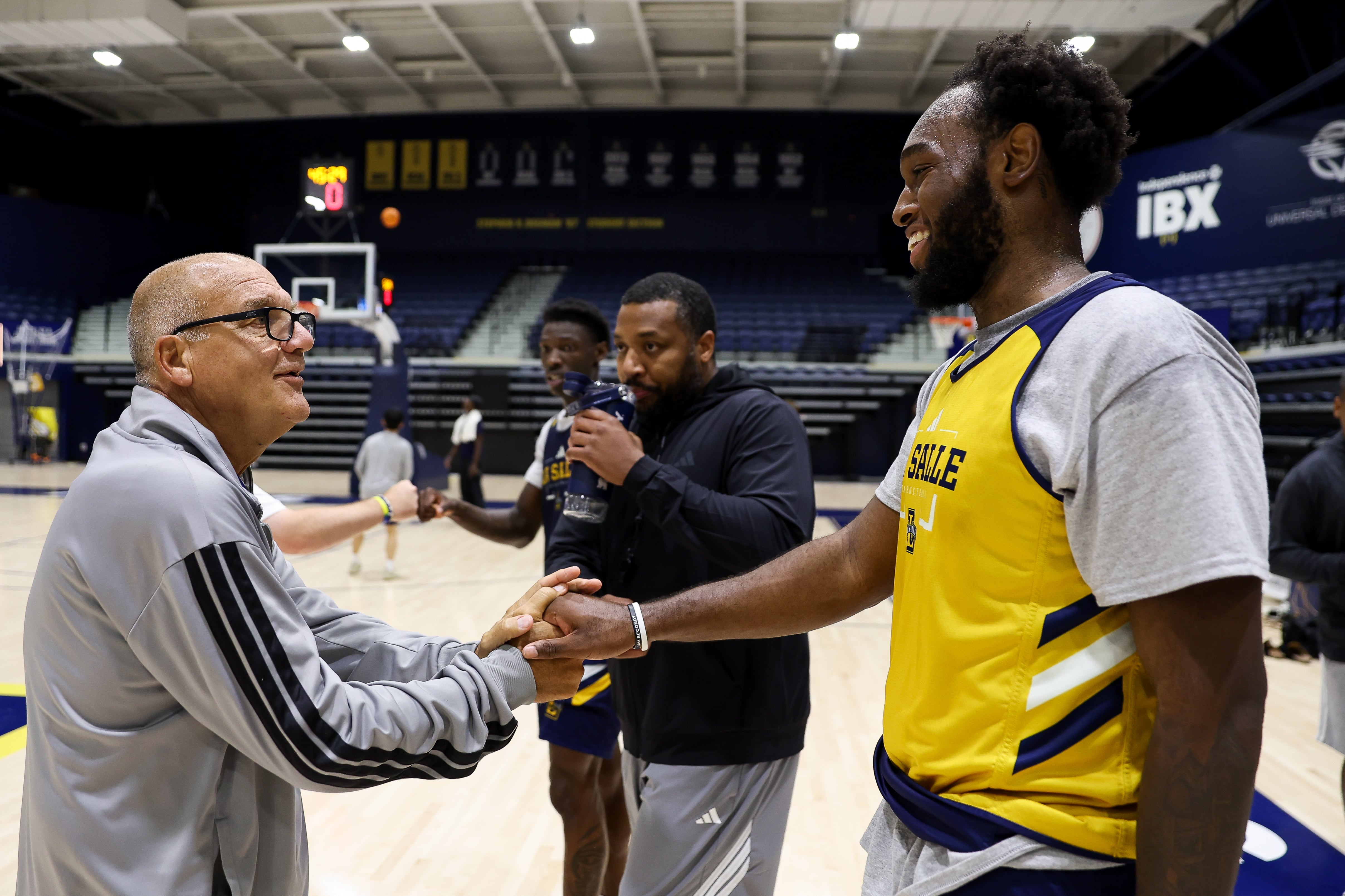 In 2020, a hemorrhagic stroke robbed Joe Mihalich of his voice. La Salle has helped him find it again.