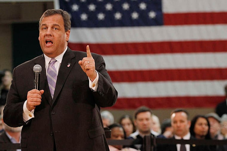 Gov. Christie at a Mount Laurel town-hall meeting last month. What points can be taken from the report seeking to clear him? (Michael S. Wirtz/Staff/File)