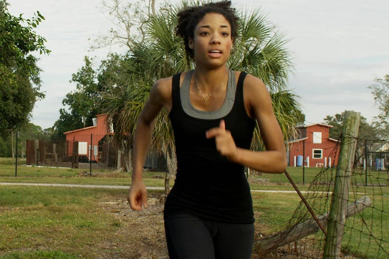 Murray Gray plays a track star mourning the disappearance of her sister in “Unsullied.” She runs into some bad company in the backwoods of Florida and must escape in a race for her life.