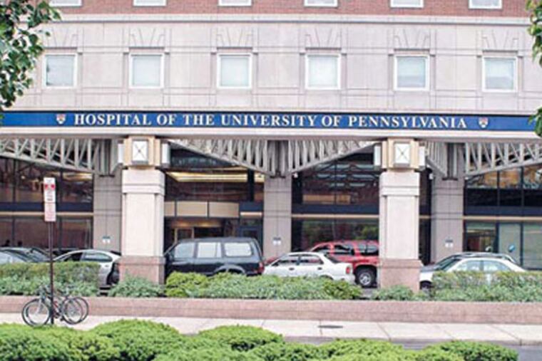 The Hospital of the University of Pennsylvania.