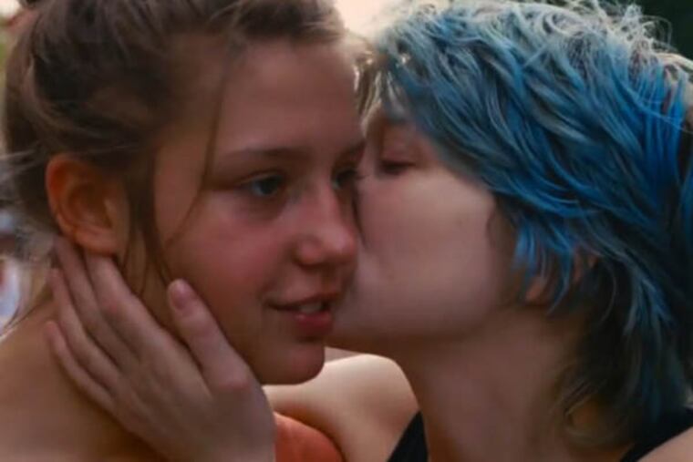 The courtship of Adèle and Emma, from walking and talking to tumbling together voraciously, unfolds in a series of lovely, telling encounters.