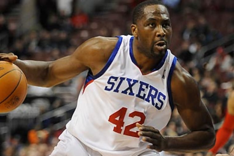 Elton Brand hasn't quite fit into Eddie Jordan's system. (Clem Murray/Staff file photo)