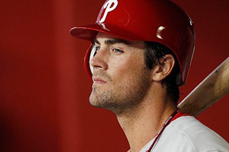 Cole Hamels has a 3.39 ERA in seven seasons with the Phillies. (AP Photo/Ross D. Franklin)