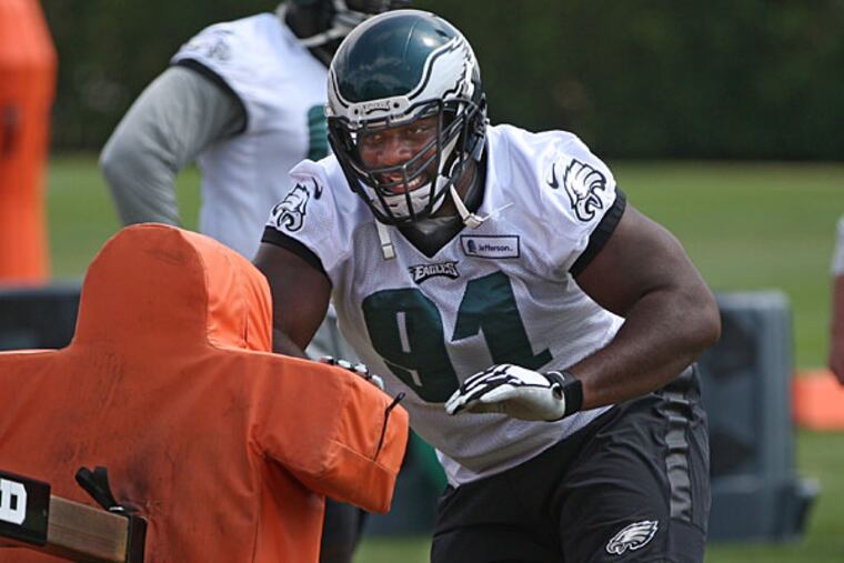 Eagles defensive lineman Fletcher Cox.