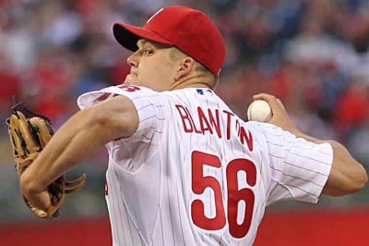 Joe Blanton said he wants to keep pitching for the Phillies this season, no matter the role. (Michael Bryant/Staff Photographer)