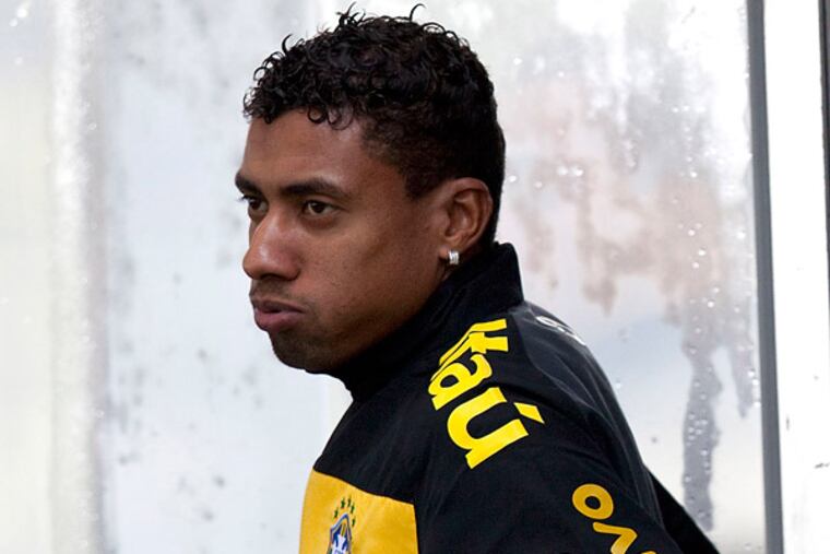 Despite being a Designated Player, Kléberson hasn't been on the field much for the Union. (Maurilio Cheli/AP file photo)