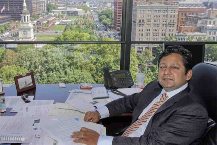 Jay Shah of Hersha Hospitality Trust. (Akira Suwa / Staff Photographer)