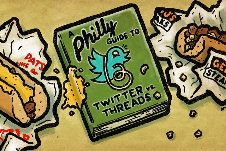 The Twitter vs. Threads battle has some similarities to Pat's vs. Geno's.