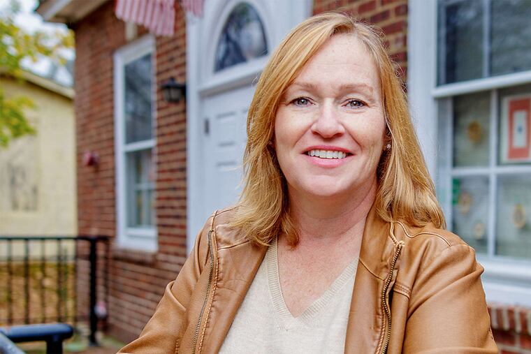 "There are moments when I'm like, 'Does anybody see me in the room here?" said Gigi Tevlin-Moffat, the only woman on the Narberth Borough Council.