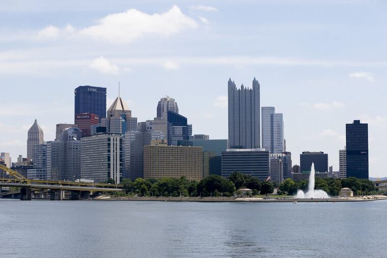 Pittsburgh, pictured here, relies on petroleum brought in through the Laurel Pipeline.