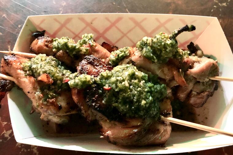 Boxing Day chicken at Les & Doreen's Happy Tap in Fishtown.