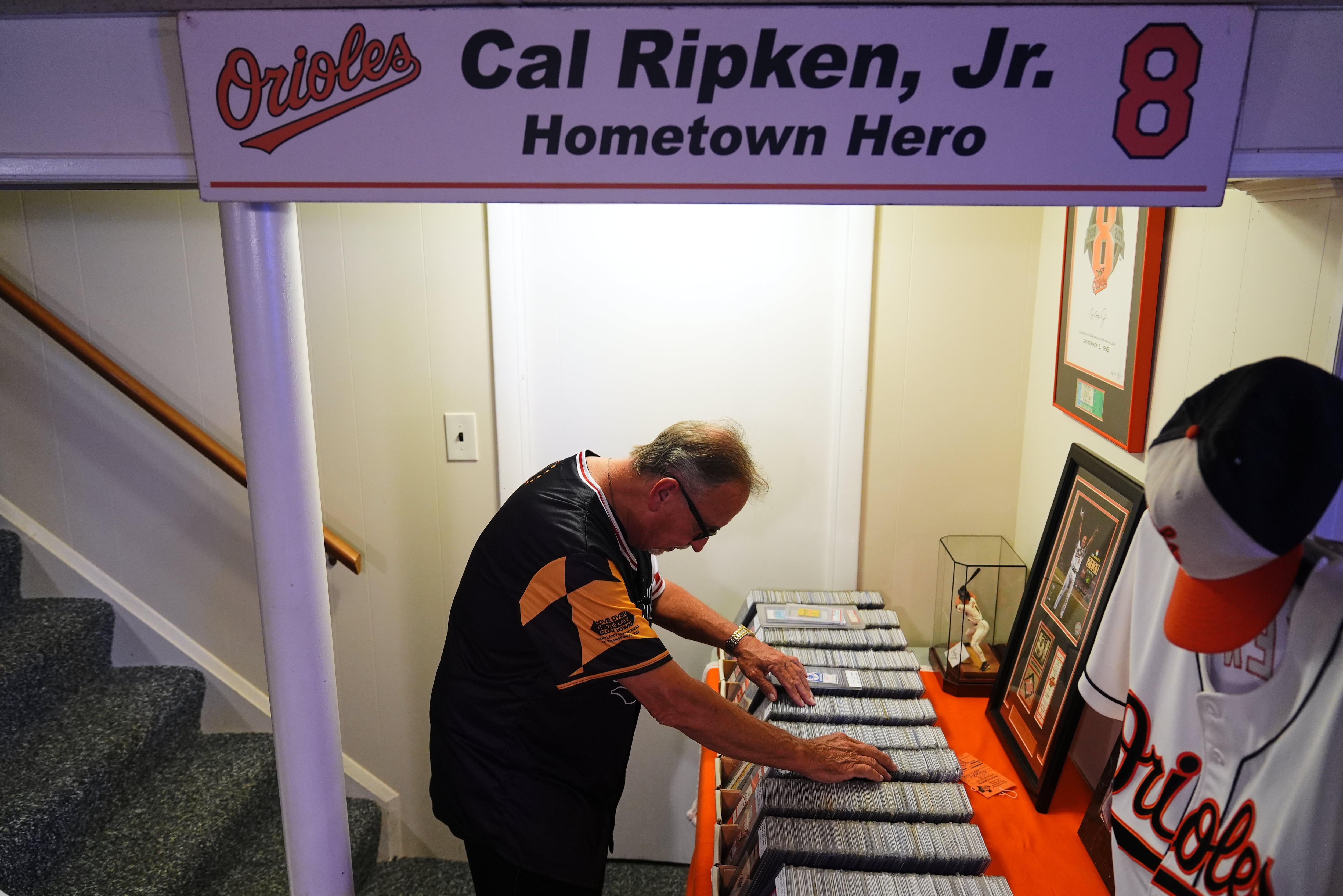 Rick Taylor Nears Completion of 28-Year Cal Ripken Jr. Ticket Collection