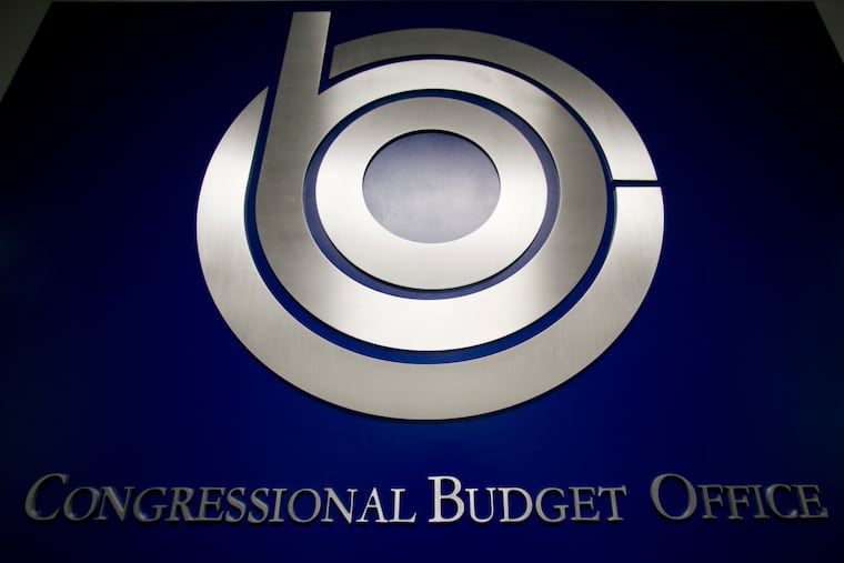 Brace yourself for budget deficits, the Congressional Budget office warns. Bloomberg photo by Andrew Harrer.