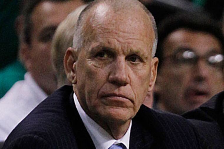 Sixers head coach Doug Collins has demanded that his players be versatile. (Charles Krupa/AP)
