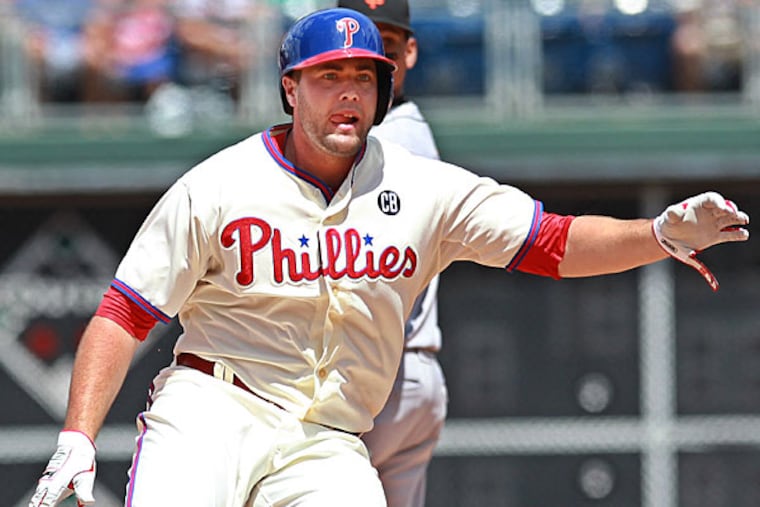 Darin Ruf. (Michael Bryant/Staff Photographer)