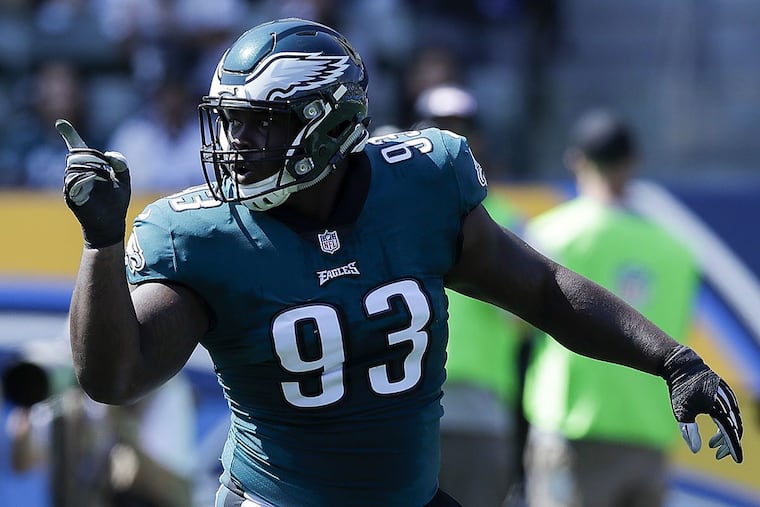 Eagles defensive tackle Timmy Jernigan.