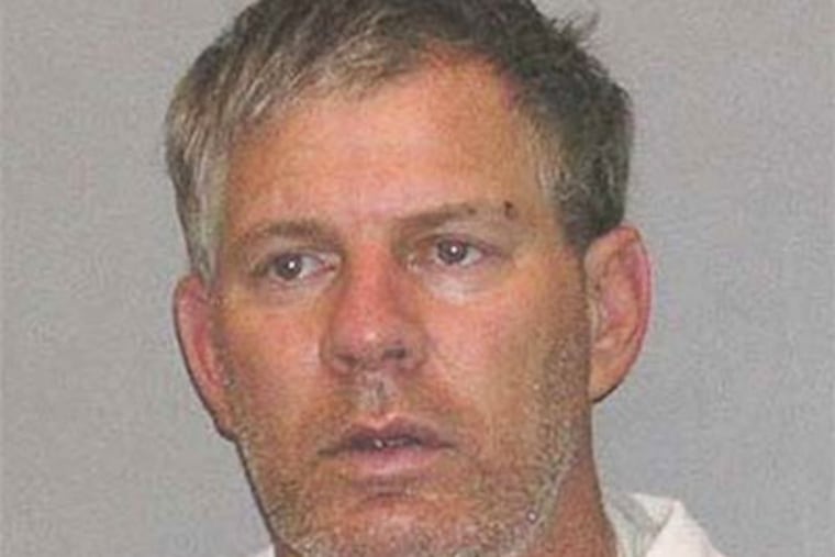 Lenny Dykstra's mugshot, taken after his arrest in April.