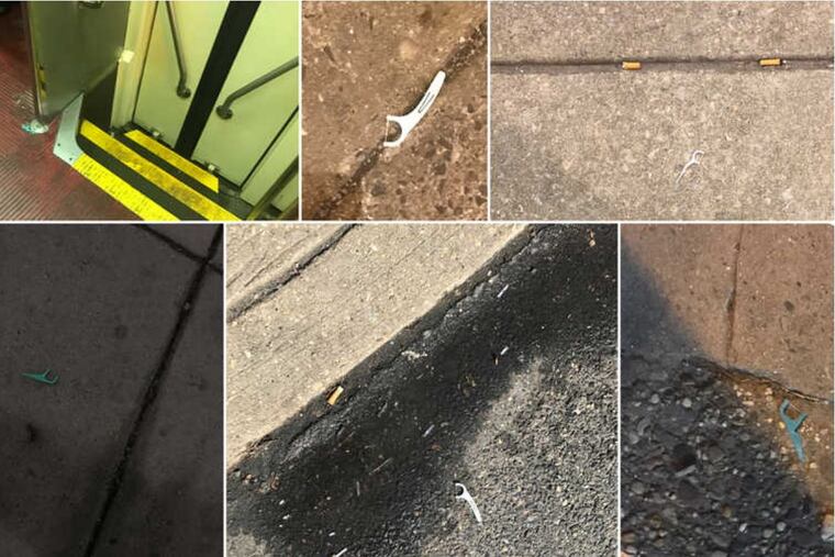 I used to think spitting in public was Philly’s grossest habit. Then came the flossers.