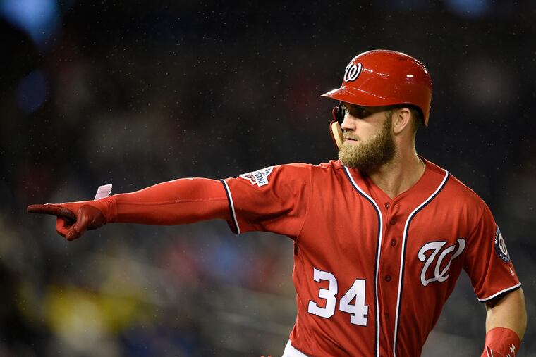 Bryce Harper still hasn't pointed to where he's going in free agency. Neither has Manny Machado.