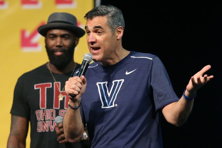 Villanova Wildcats men's basketball head coach Jay Wright.
