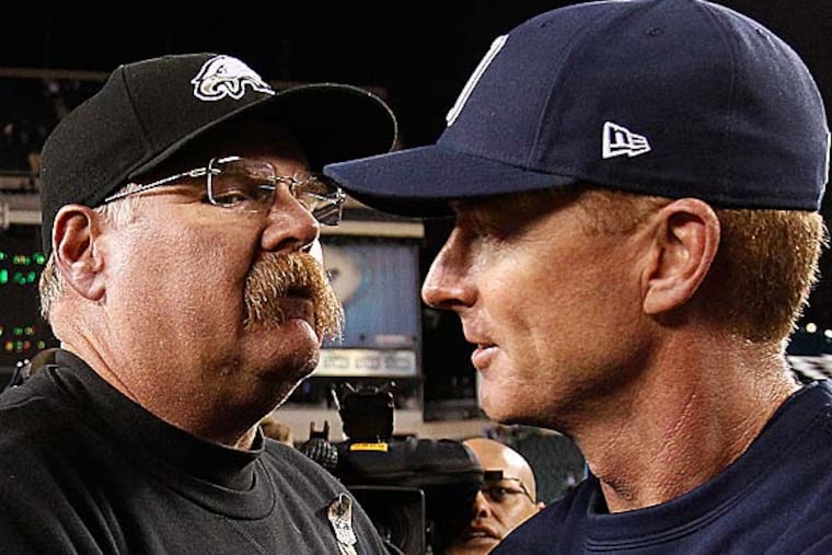 According to a report, Eagles head coach Andy Reid could be the next head coach of the Dallas Cowboys. (David Maialetti/Staff file photo)