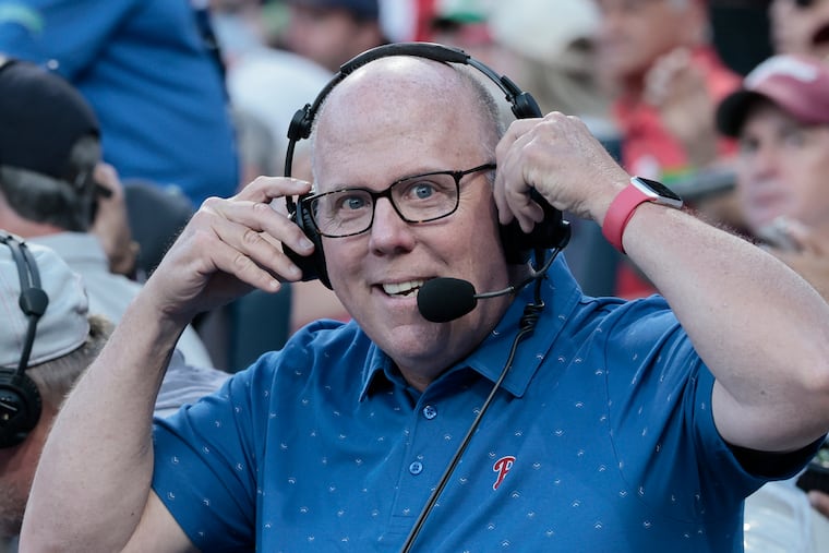Tom McCarthy is in his 20th season as the TV voice of the Phillies on NBC Sports Philadelphia.