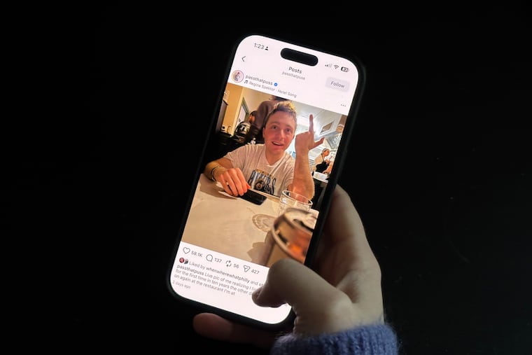 Jake Shane spotted at Her Place Supper Club in Philly.