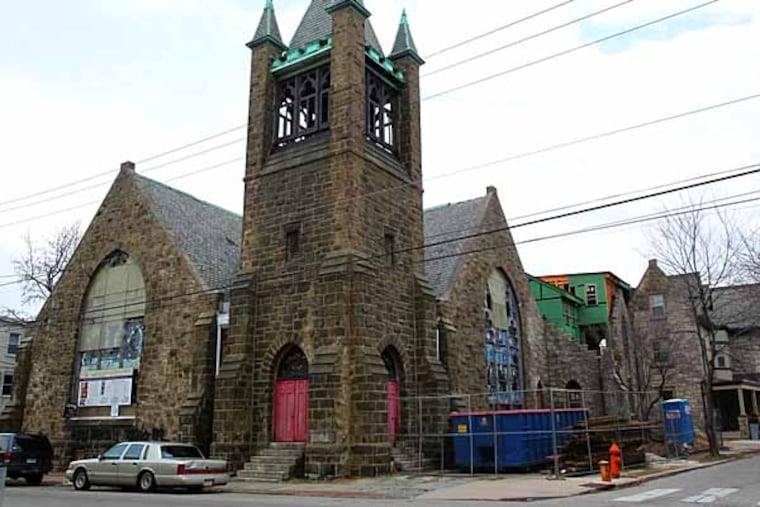 Focus on Roxborough. The Bell Tower will become townhouses and one bedroom apartments at Manayunk & Monastery. ( Charles Fox / Staff Photographer )