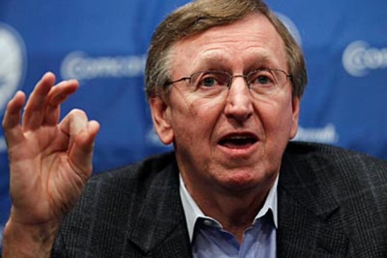 "I will listen to anyone and anybody who mentions anything that might possibly help our team," Rod Thorn said. (Matt Rourke/AP)