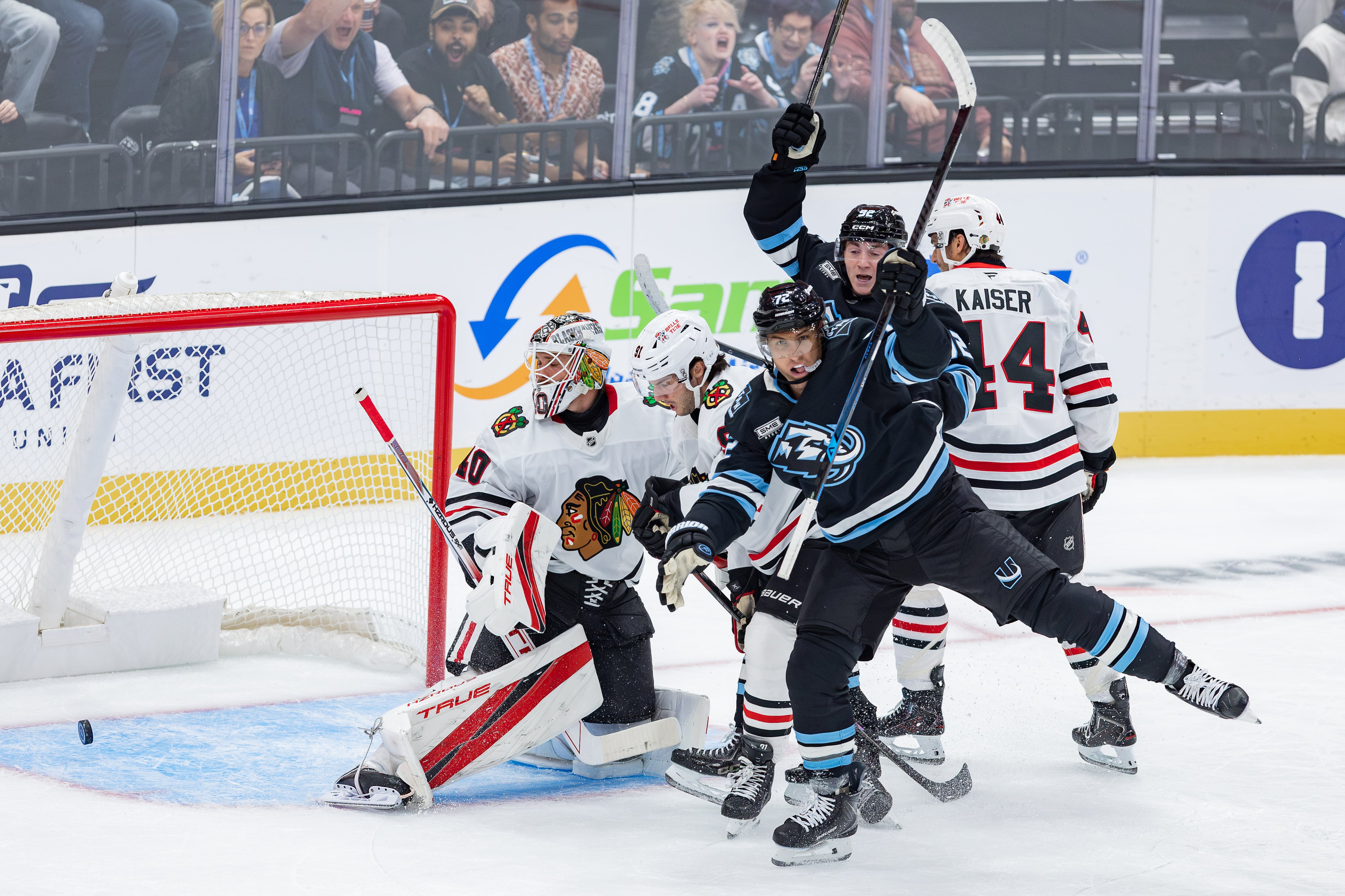 Anders Lee and Vincent Trocheck bring simple, direct hockey to the Utah Mammoth