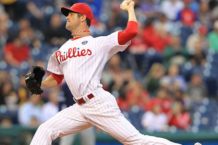 Phillies pitcher Cole Hamels. (Charles Fox/Staff Photographer)
